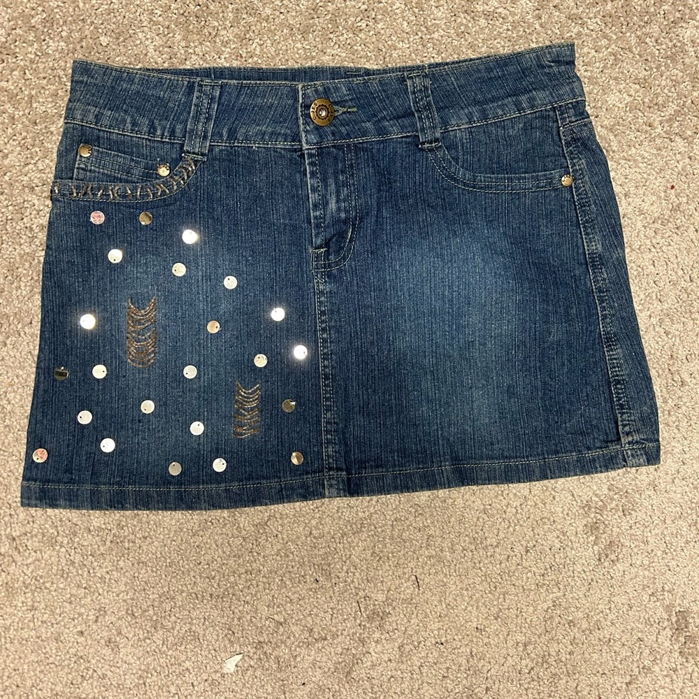 Jean skirt